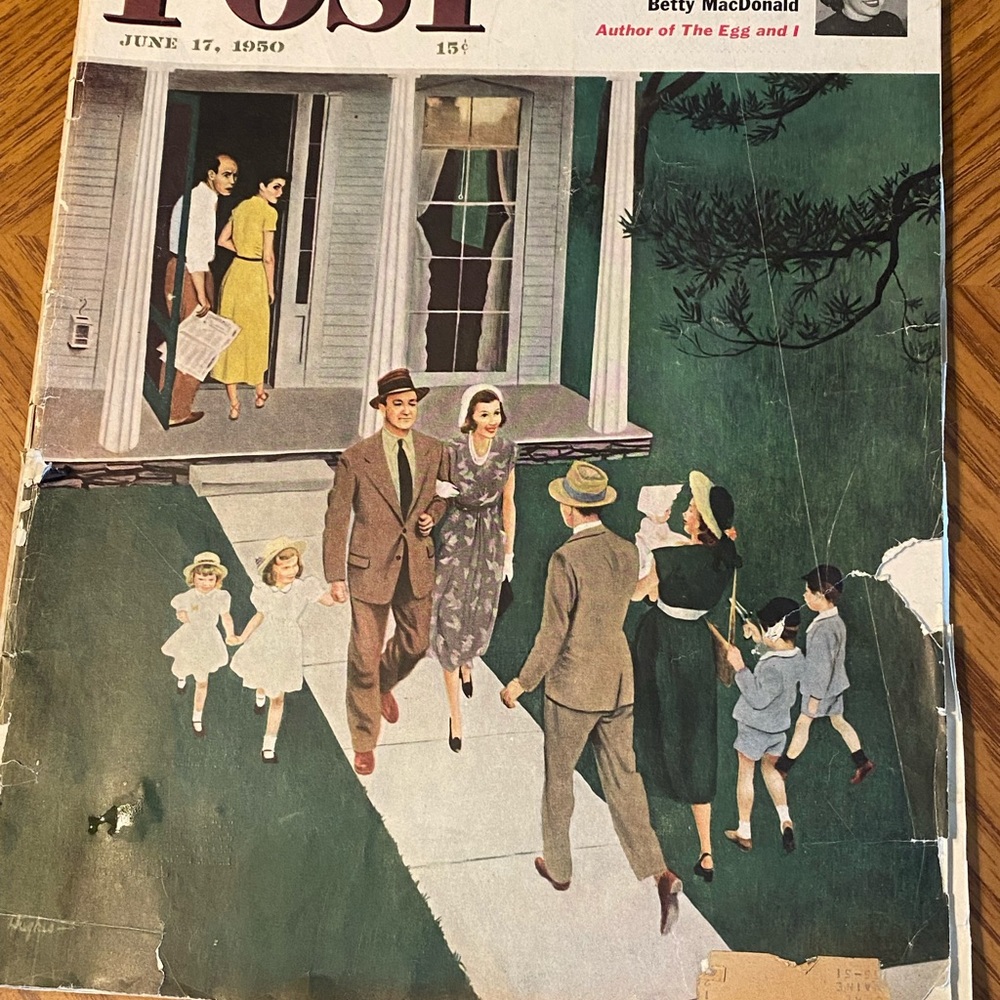 This Saturday evening post June 17, 1950.